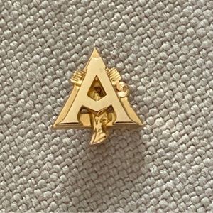 Alpha Gamma Delta Sorority Pin Plain Badge